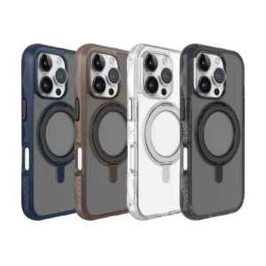 iPhone16 ProMax 磁吸360支架軍規耐衝擊保護殼