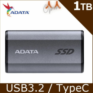 ADATA 威剛 SE880 1TB 外接式固態硬碟SSD(鈦灰)