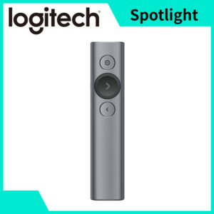 羅技 Logitech Spotlight 簡報遙控器 質感灰